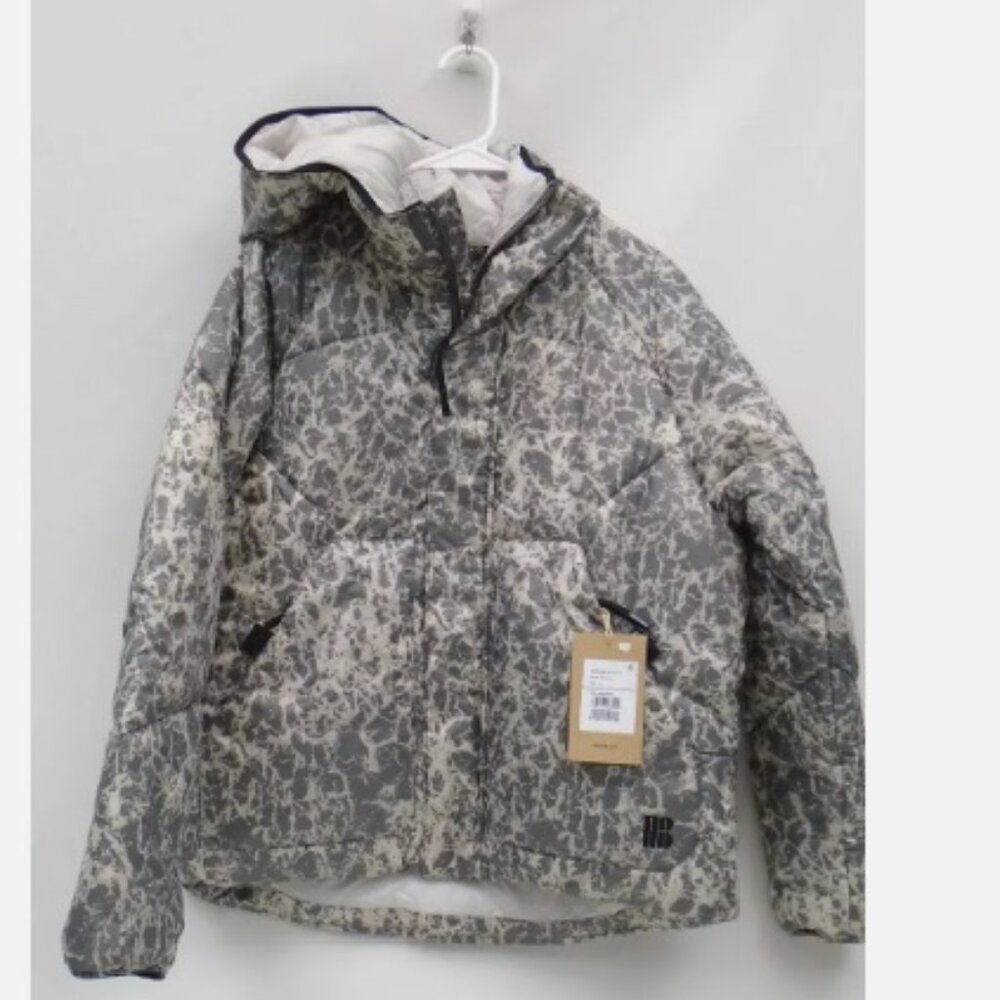 BURTON 22827100960 WOMENS AMORA INSULATED HOODIE WAVVEESS GRAY SMALL
